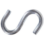 Hardware Essentials S-Hook Zinc (0.272" X 2-3/4")