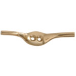 Hardware Essentials Rope Cleat Brass (3-3/4")