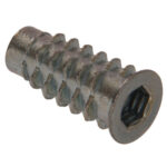 Type D Flanged Screw-in Insert Nut (1/4"-20 X 0.512")