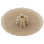 Beige Press-on Screw Covers