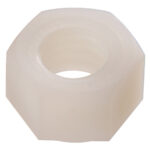 Nylon Hex Nuts (1/4"-20)