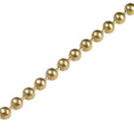 #6 Brass Beaded Chain (100')