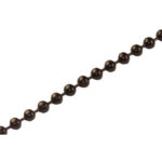 #6 Black Beaded Chain (25')