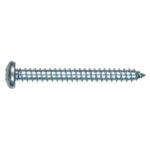 Zinc Pan-head Phillips Sheet Metal Screws (#12 X 3")