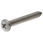 18-8 Stainless Pan Head Phillips Sheet Metal Screws (#8 X 1")