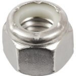 #18-8 Stainless Steel Nylon Insert Stop Nuts (3/8"-16)