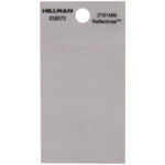 Hillman Adhesive Space Black And Silver Reflective (2")