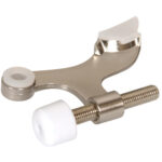 Hardware Essentials Hinge Pin Door Stop Solid And Hollow Door Satin Nickel