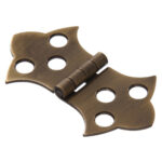Hardware Essentials Ornamental Hinge Antique Brass (1-11/16")