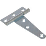 Hardware Essentials Light T-Hinge Zinc (3")