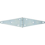 Hardware Essentials Heavy Duty Strap Hinge Zinc (6")