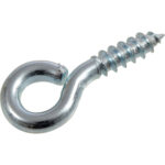 Hardware Essentials Screw Eye Zinc (0.162" X 1-3/8")