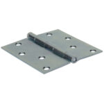 Hardware Essentials General Purpose Hinge With Fixed Pin Zinc (4") Carded