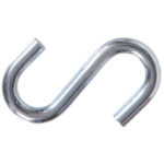 Hardware Essentials S-Hook Zinc (0.307" X 2-1/2")