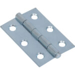 Hardware Essentials Light Narrow Door Hinge With Removable Pin Zinc (2-1/2")