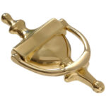 Hardware Essentials Door Knocker Bright Brass (7")