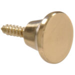 Hardware Essentials Mini Knob Brass (1/2")