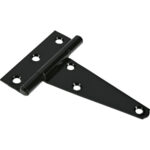 Hardware Essentials Heavy Duty T-Hinge Black (4")