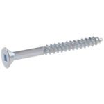 Hardware Essentials Flat Head Phillips Wood Screw Zinc (#12 X 1/4") 1