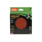 Do it Best 5 In. 60-Grit 5-Hole Pattern Vented Sanding Disc with Hook & Loop Backing (15-Pack)