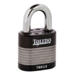 Black Series High Security Armoured Steel Laminated Padlock - 50mm