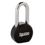 Black Series Super Duty Solid Steel Long Shackle Padlock