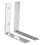 Corner Braces (4 Inch) - Stainless Steel