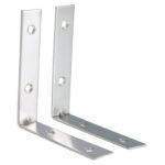Corner Braces (2-1/2 Inch) - Stainless Steel
