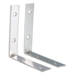 Corner Braces (3 Inch) - Stainless Steel