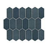 Emser Omni 10x12 Inch Navy Glossy Picket Tile
